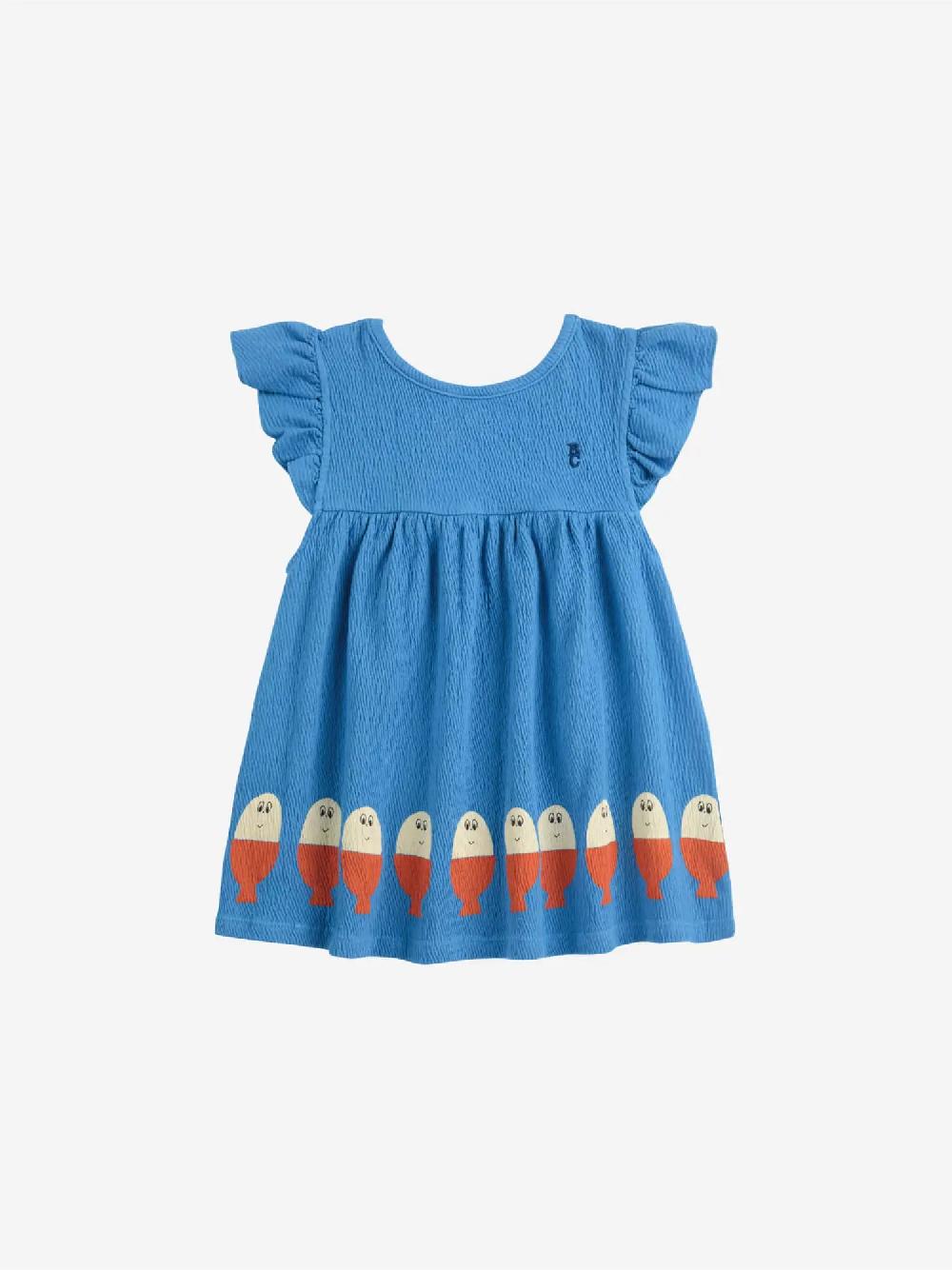 Bobo choses Morning Egg ruffle dress En oferta