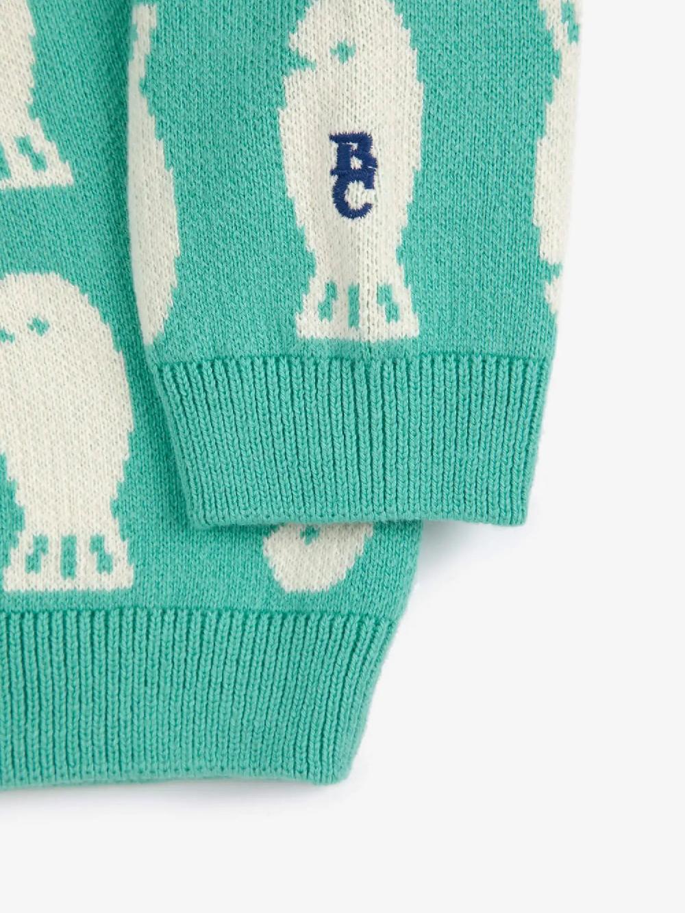 Bobo choses Lucky Fish jacquard jumper Los más vendidos