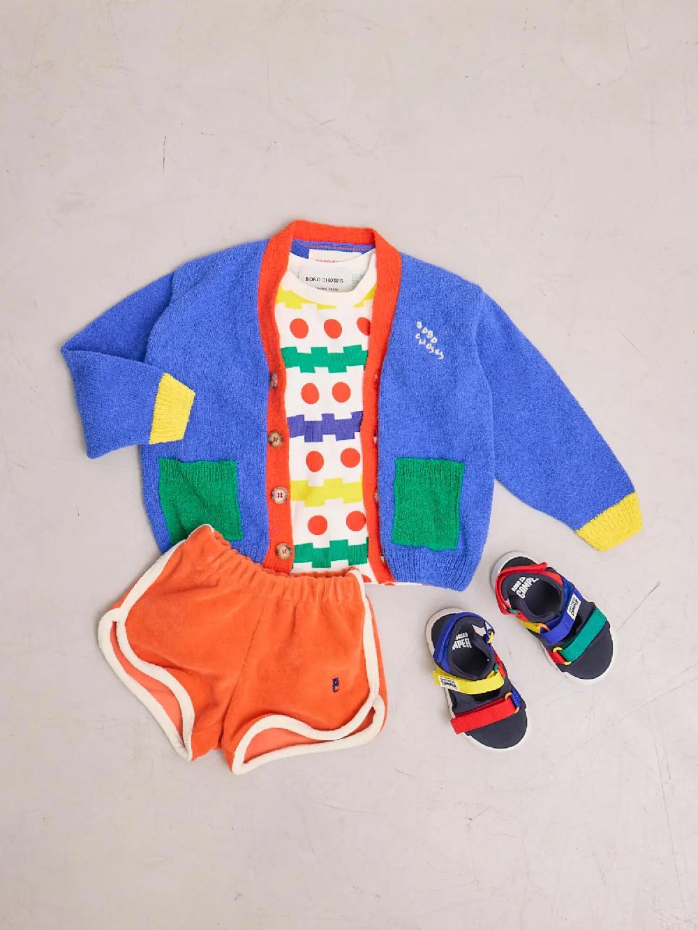 Bobo choses Geometric all over waffle T-shirt Superdescuento