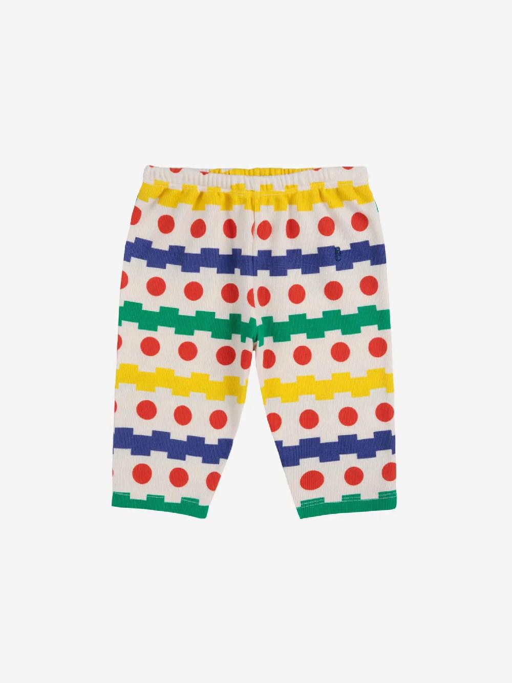 Bobo choses Geometrical all over waffle pants Grandes descuentos