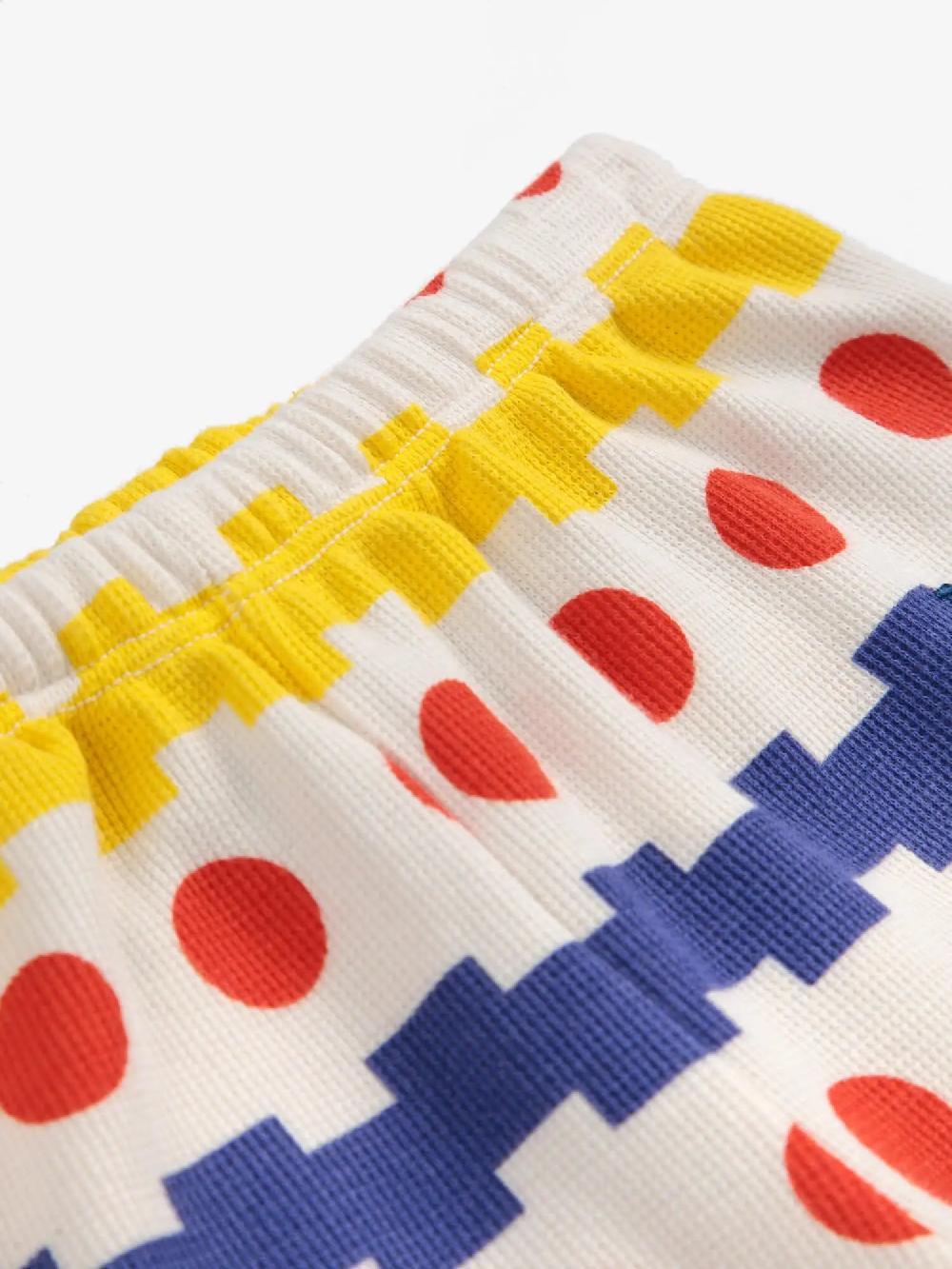 Bobo choses Geometrical all over waffle pants Grandes descuentos