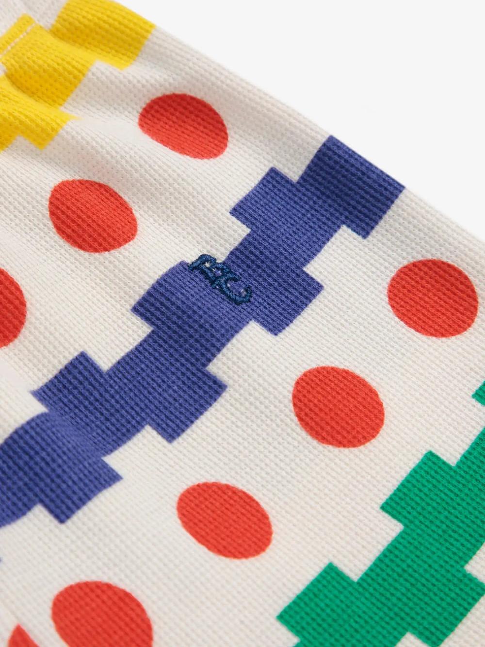 Bobo choses Geometrical all over waffle pants Grandes descuentos