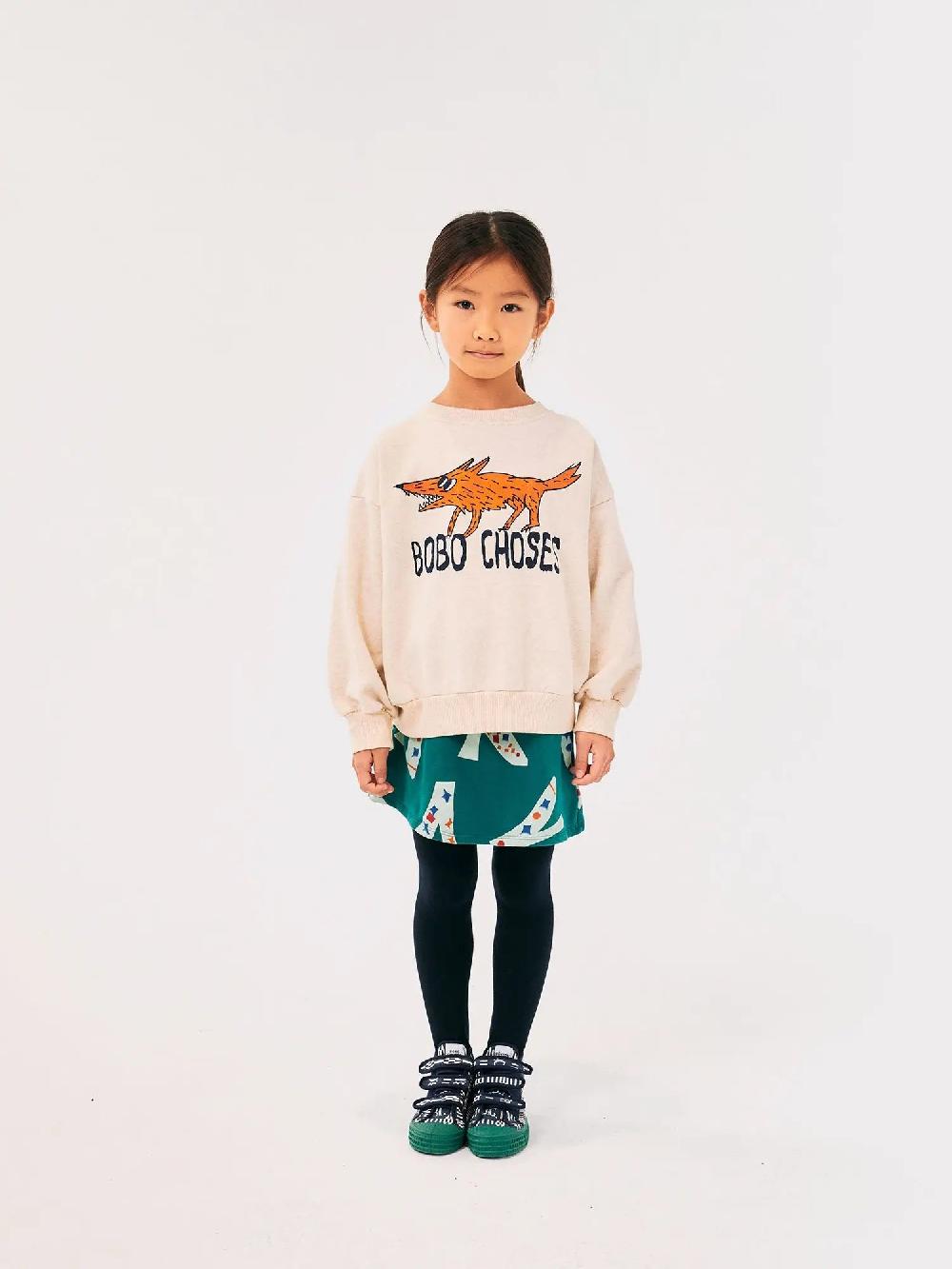 Bobo choses The Clever Fox sweatshirt Descuentos del mes