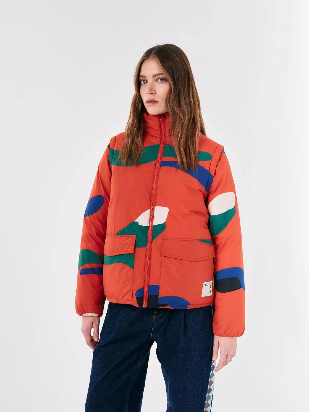 Bobo choses Brushstrokes printed puffer 2025
