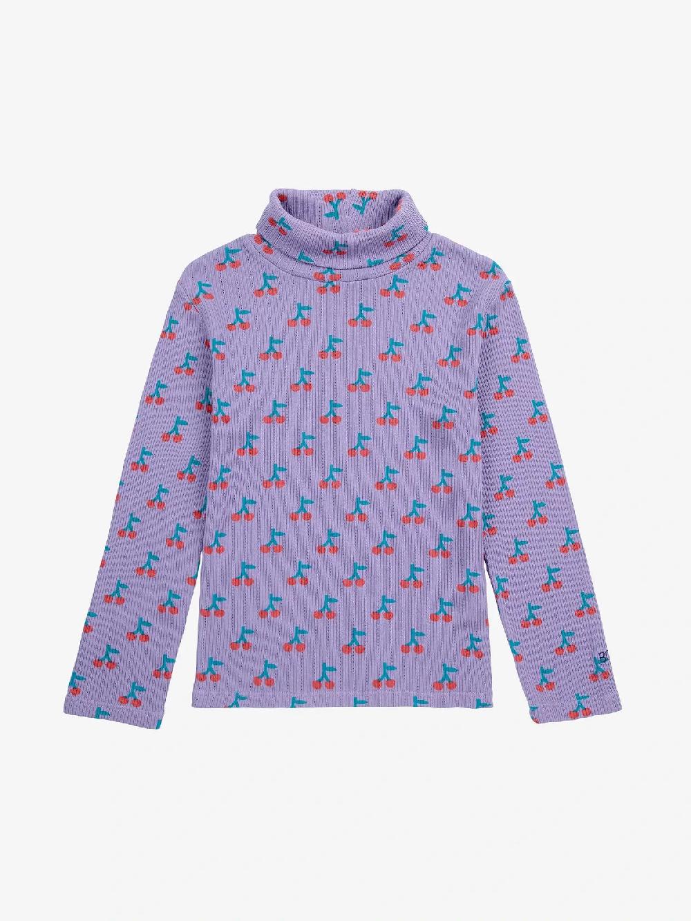 Bobo choses Cherry all over turtle neck T-shirt Envío gratis