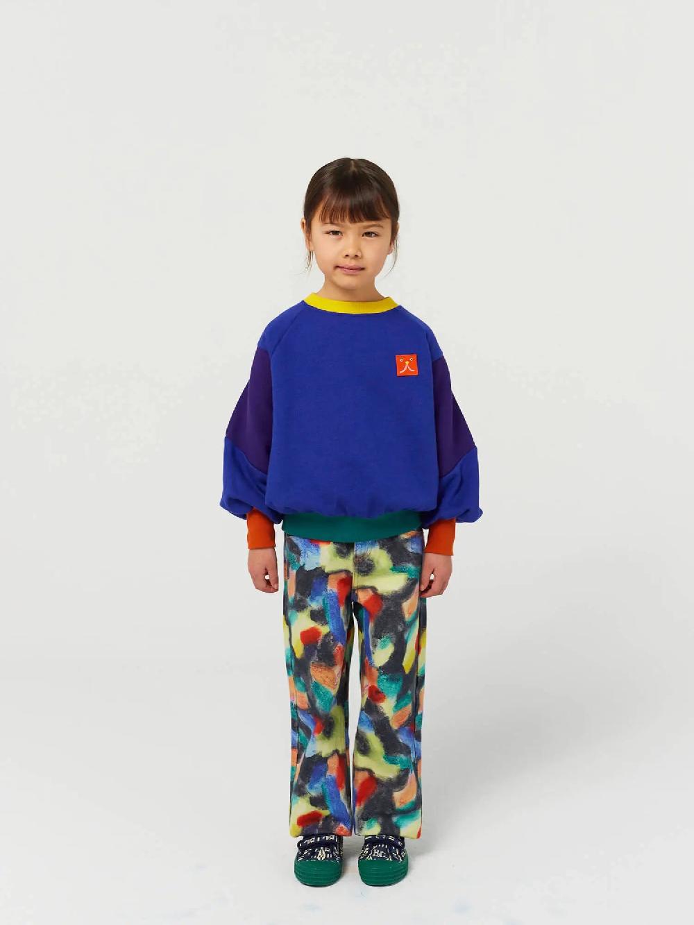 Bobo choses Funny Face patch ranglan sleeve sweatshirt Precio de fábrica