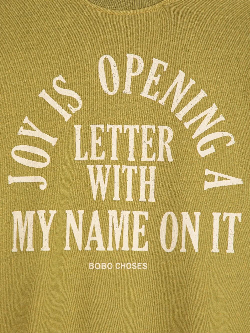 Bobo choses Joy Is straight sweatshirt Oferta especial de fábrica