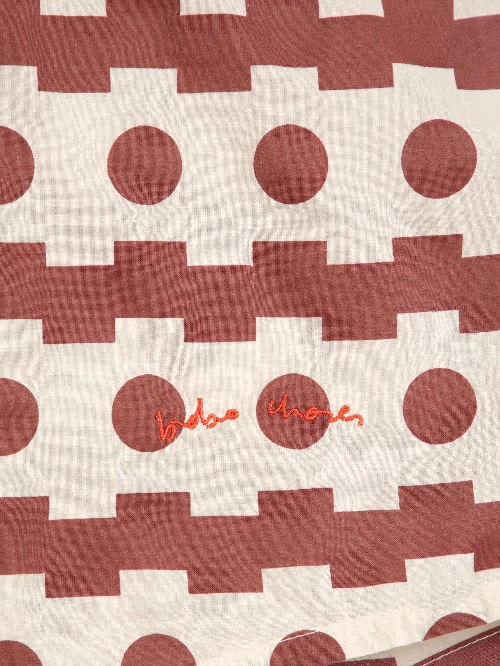 Bobo choses Geometric print oversize shirt Limitado a 3 días