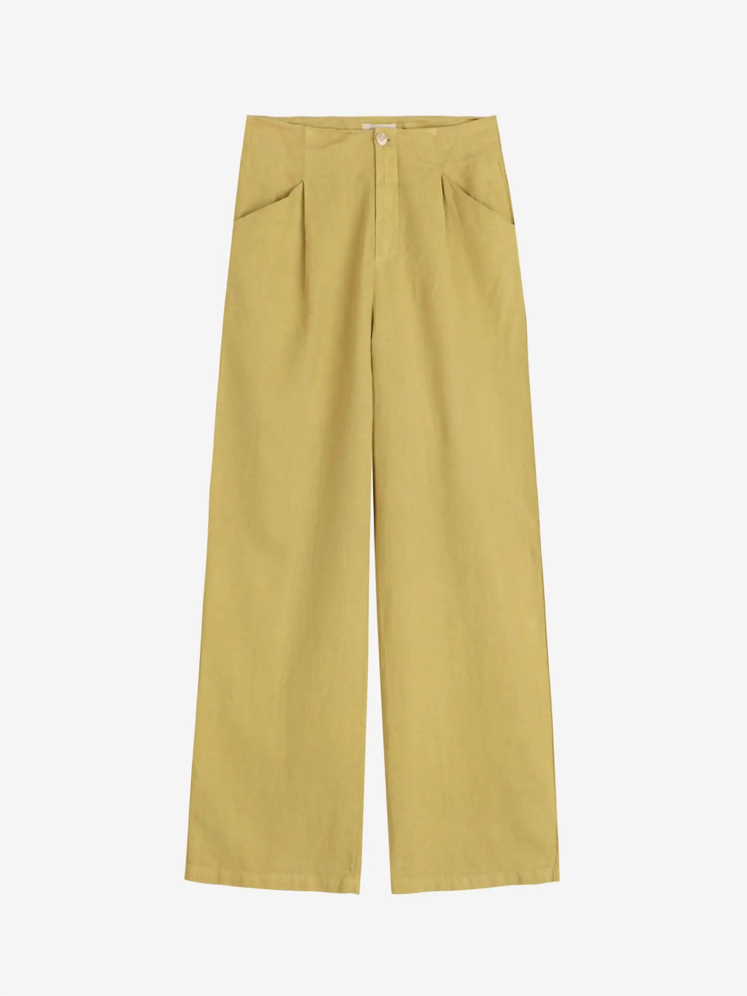 Bobo choses Linen blend pleated trousers En oferta