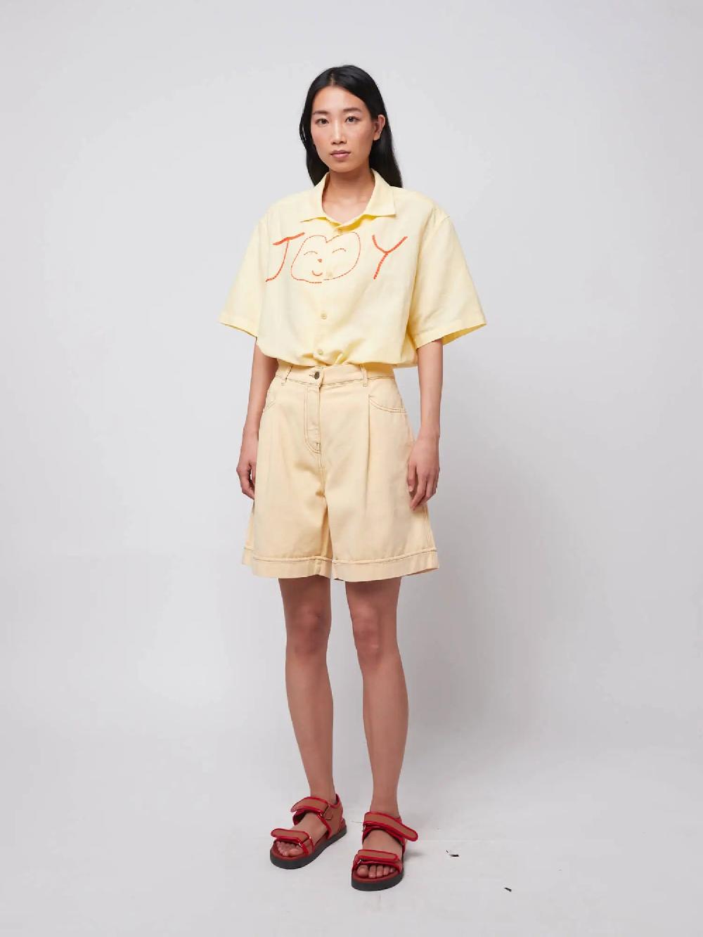 Bobo choses Pleated twill bermuda