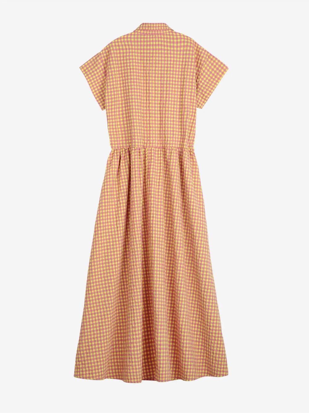 Bobo choses Vichy shirt dress Rebajas de fin de temporada