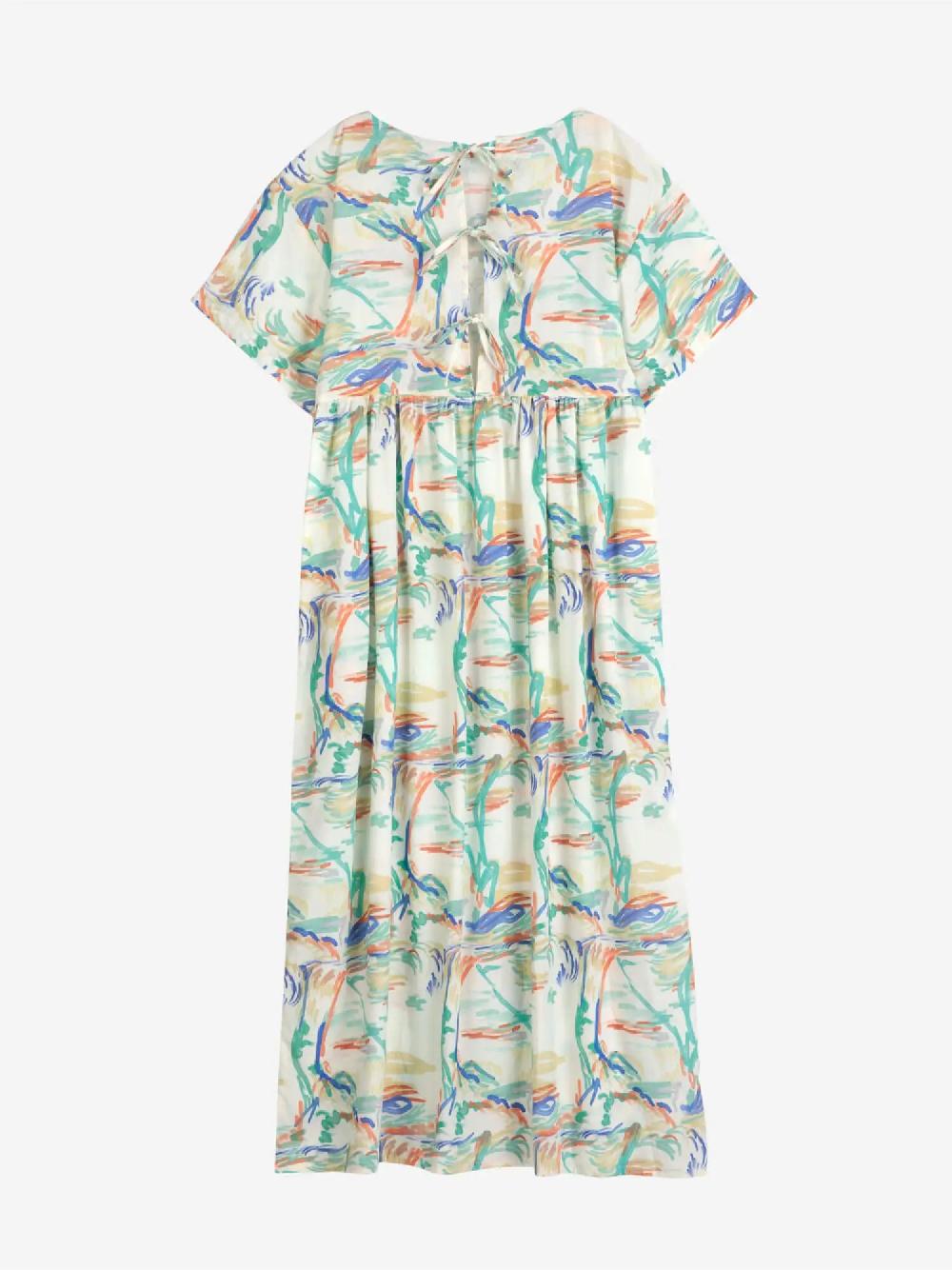 Bobo choses Spring Landscape print loose dress En línea
