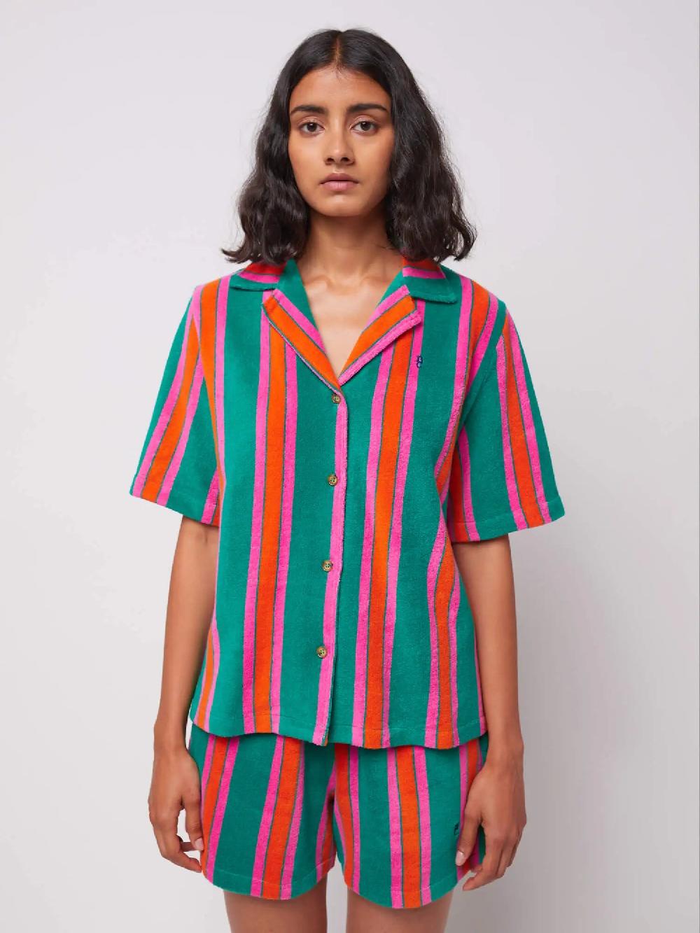 Bobo choses Striped terry shirt Ofertas