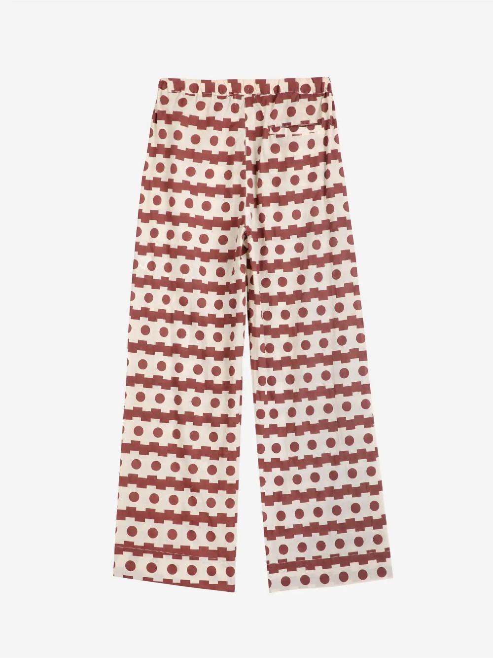 Bobo choses Geometric print wide-leg trousers En oferta