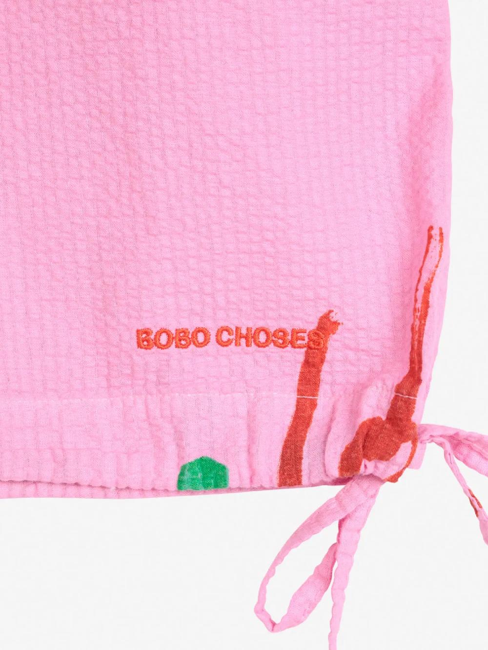 Bobo choses Cherry print cropped blouse Tienda