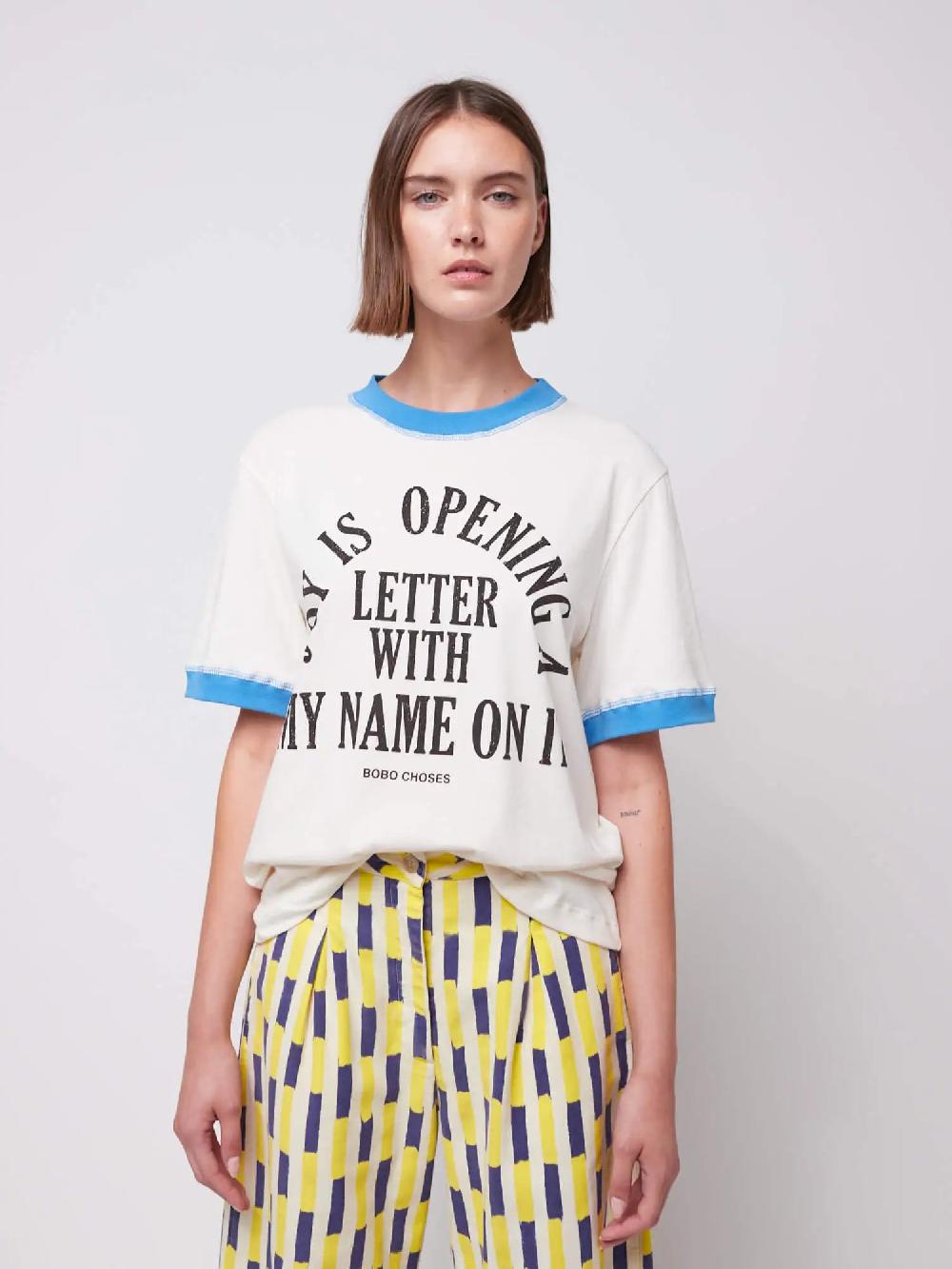 Bobo choses Joy Is color block T-shirt Rebajas online