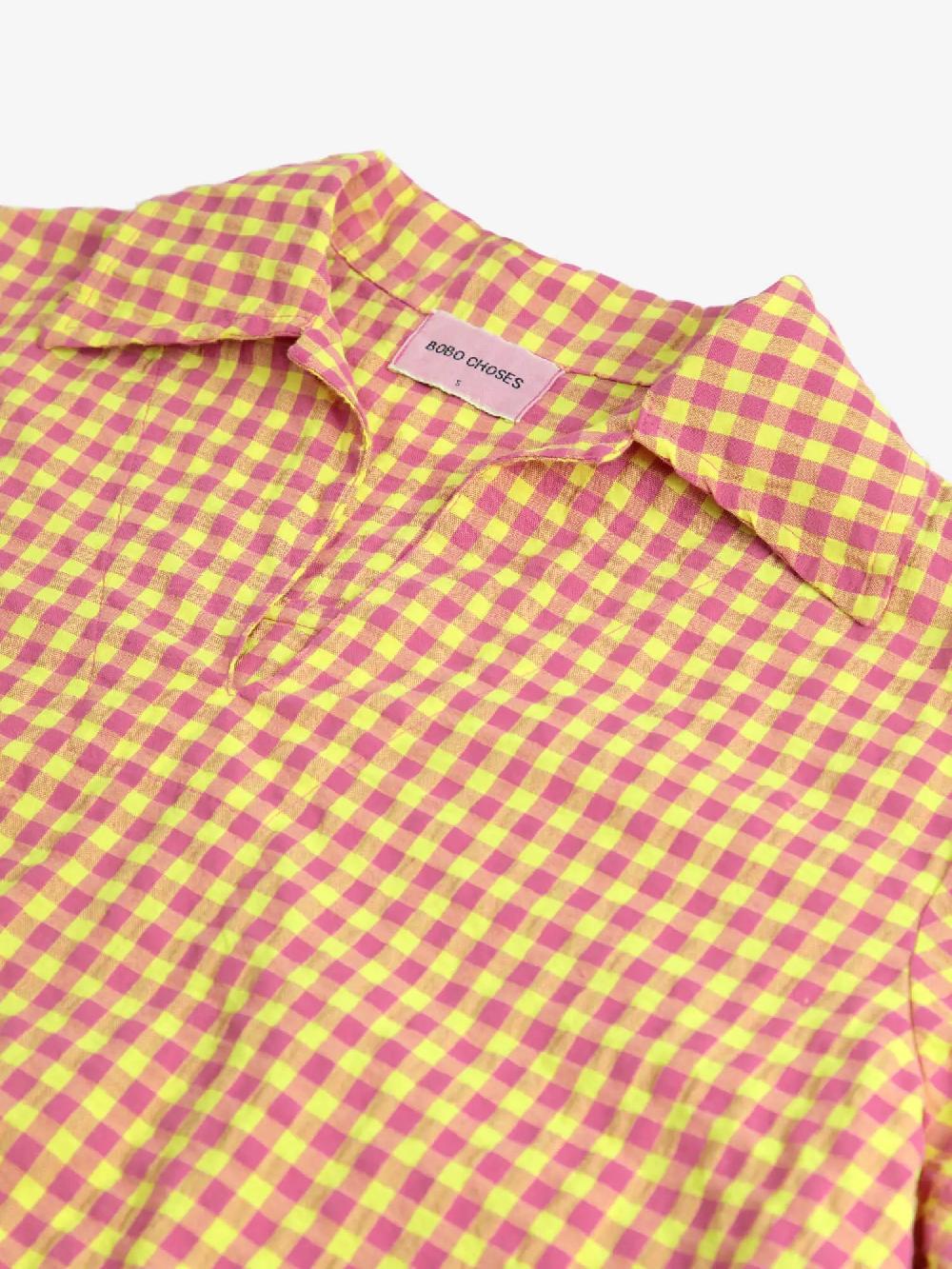 Bobo choses Vichy relaxed shirt Envío gratis
