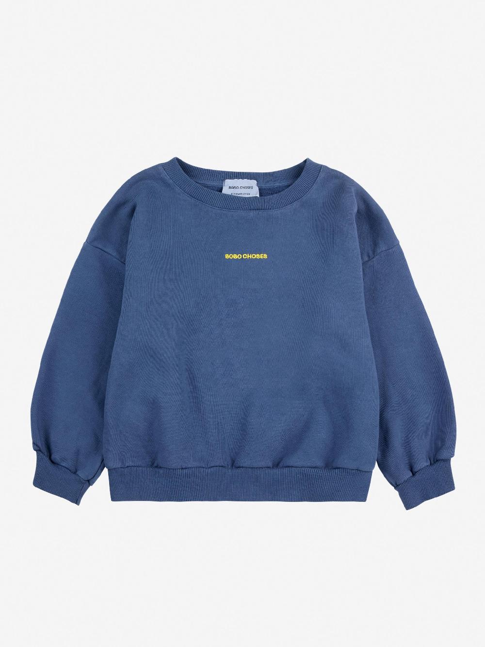 Bobo choses Bobo Choses Sun navy sweatshirt ÚLTIMAS EDICIONES