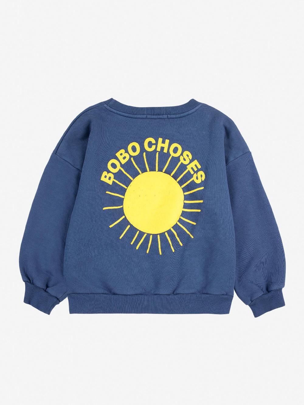 Bobo choses Bobo Choses Sun navy sweatshirt ÚLTIMAS EDICIONES