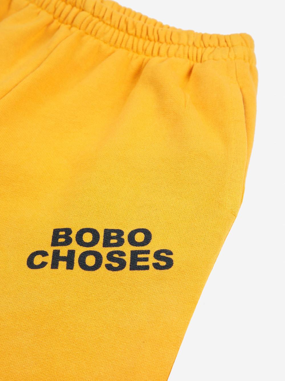 Bobo choses Bobo Choses yellow jogging pants Solo hoy