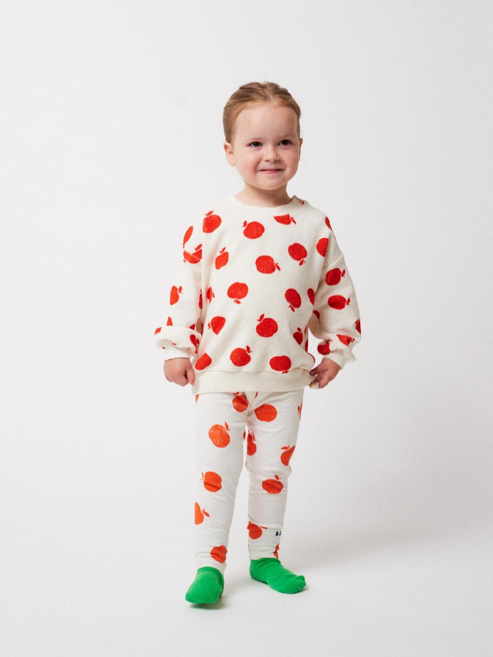 Bobo choses Poma all over ecru leggings Grandes descuentos