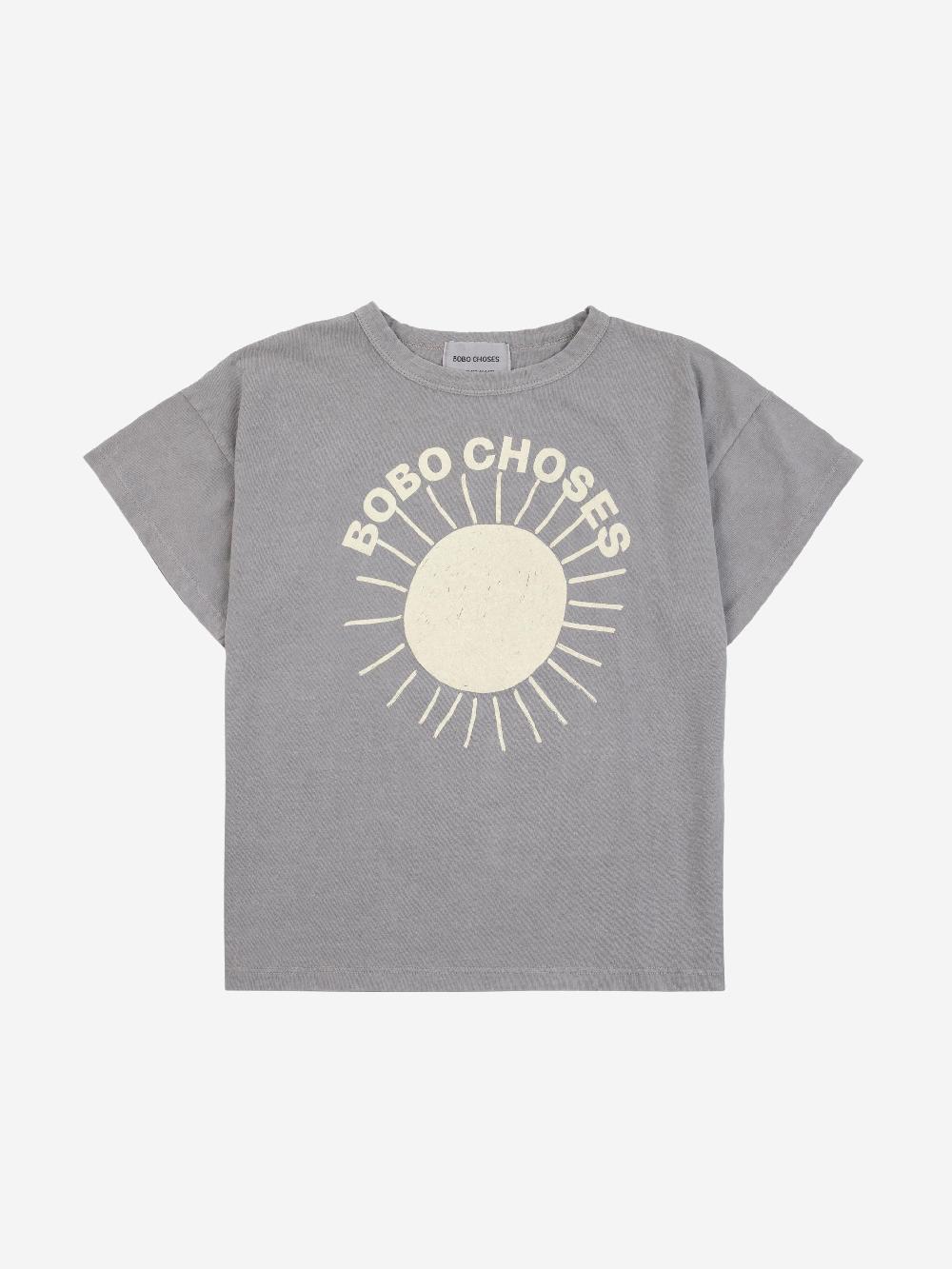 Bobo choses Bobo Choses Sun grey T-shirt En oferta