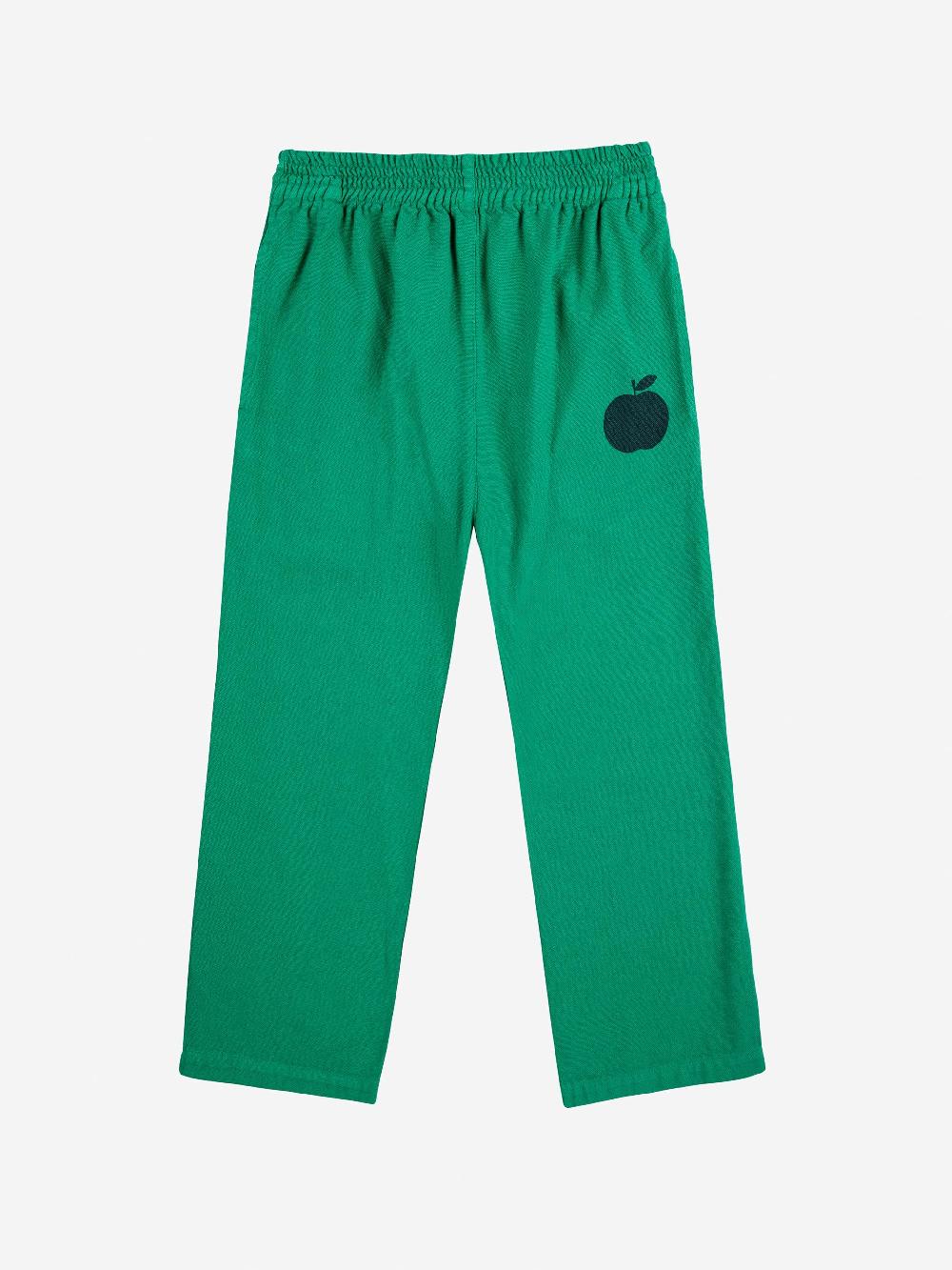 Bobo choses Poma green woven pants En oferta
