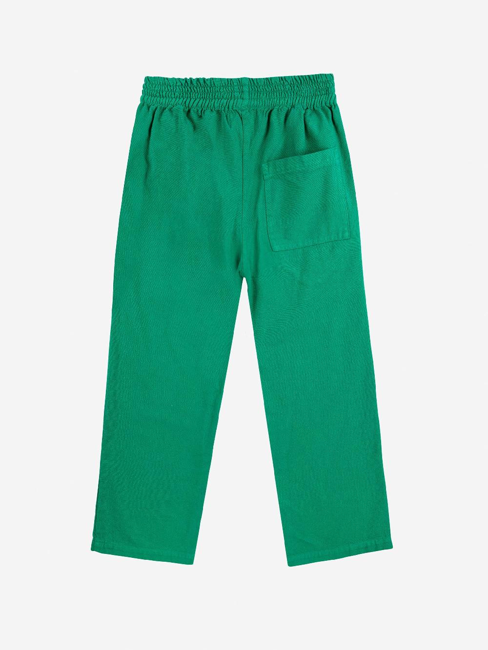 Bobo choses Poma green woven pants En oferta