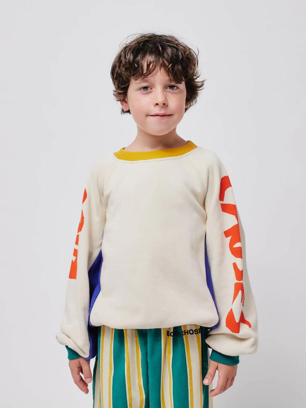 Bobo choses Bobo choses color block sweashirt Descuento