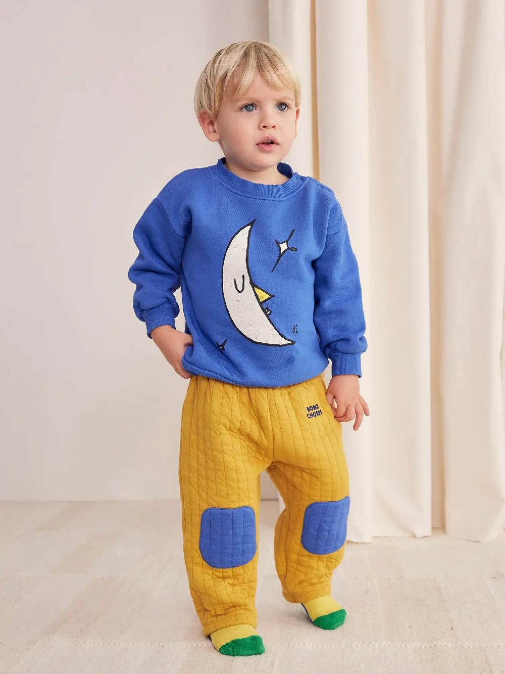 Bobo choses quilted straight jogging pants