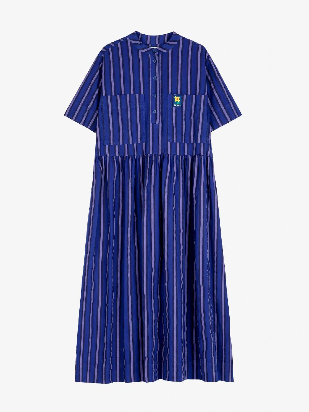Bobo choses Multi striped loose fit dress Promoción por tiempo limitado