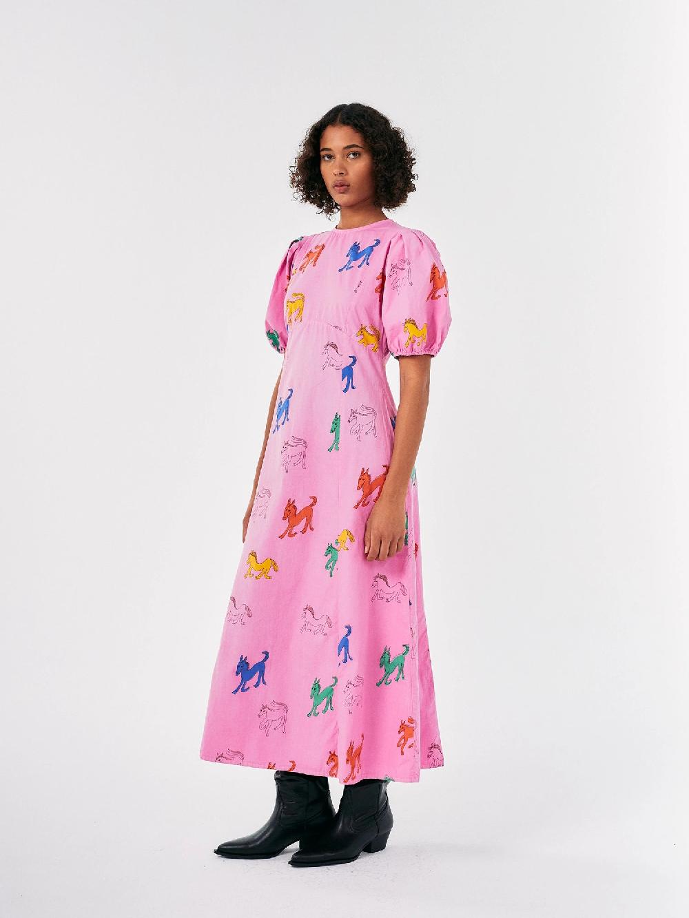 Bobo choses Wonder Horse printed evase dress Grandes descuentos