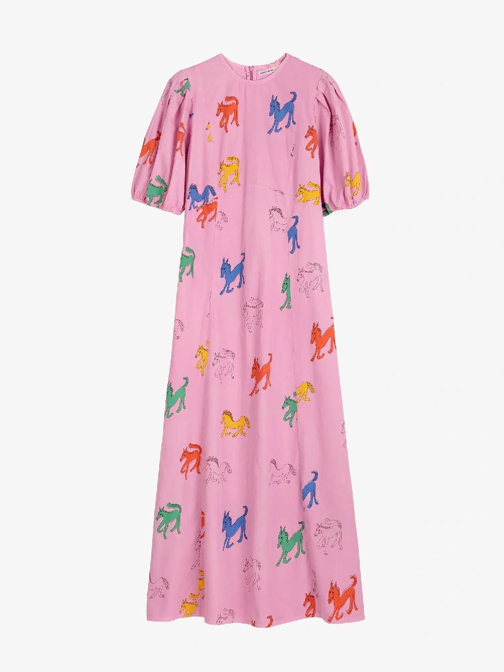Bobo choses Wonder Horse printed evase dress Grandes descuentos
