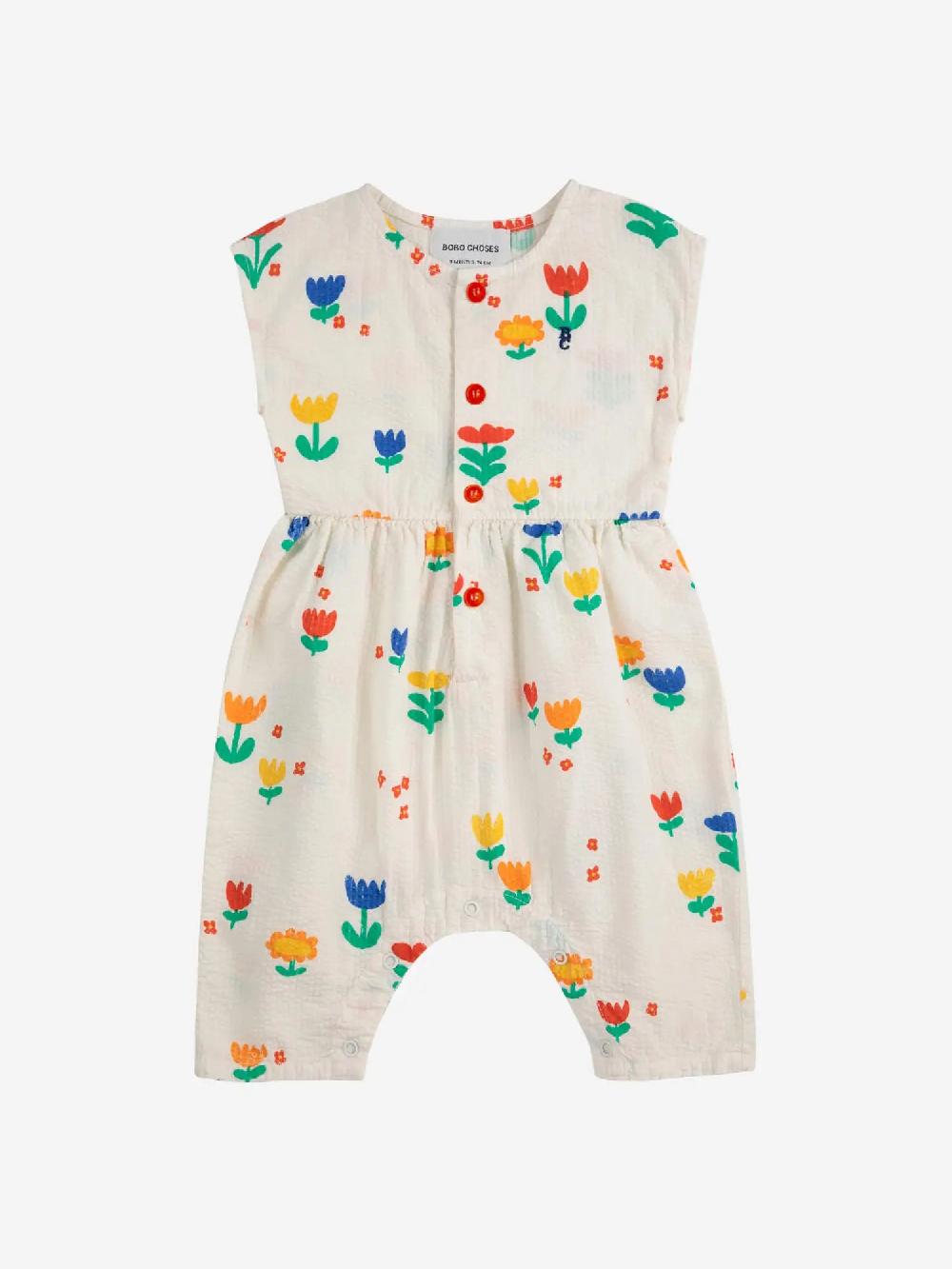 Bobo choses Garden Party all over woven overall Liquidación