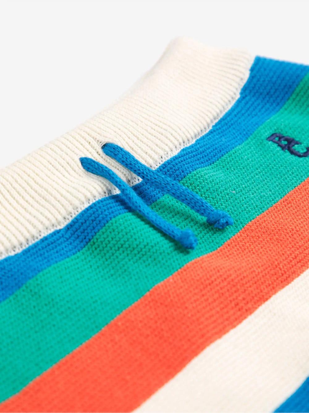 Bobo choses Striped knitted shorts Oferta exclusiva