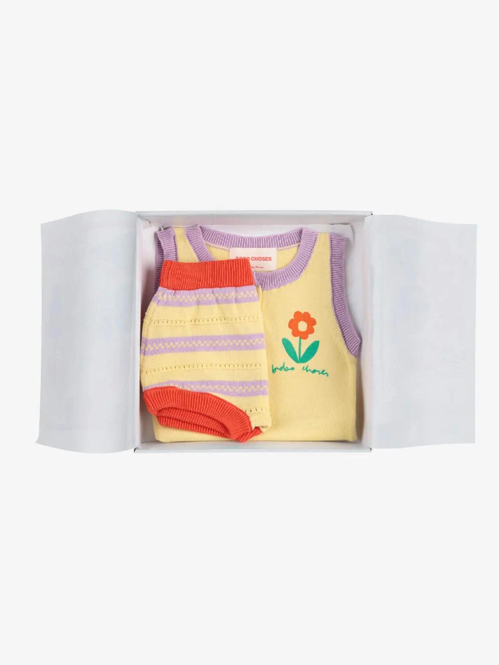 Bobo choses Flower knitted set Ofertas de temporada