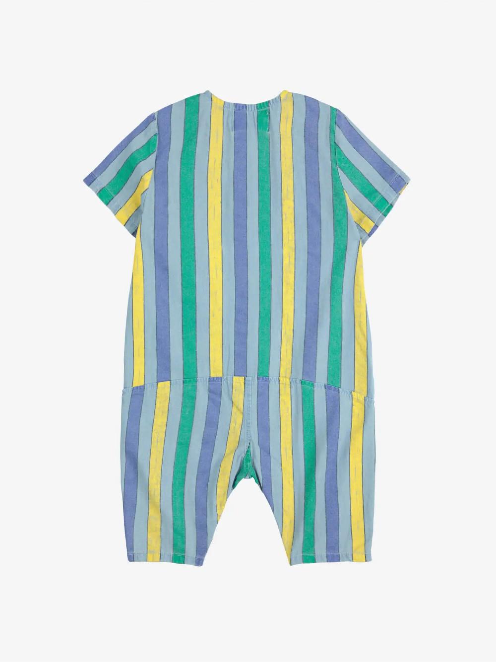 Bobo choses Multicolor Stripes denim overall Grandes ahorros