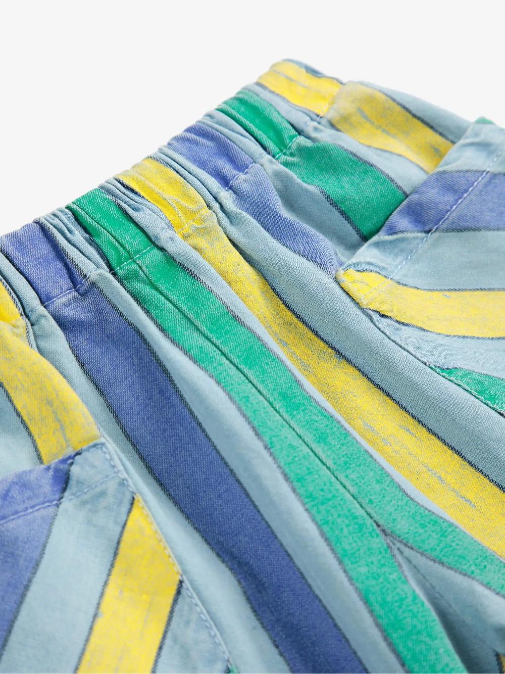 Bobo choses Multicolor Stripes denim pants Rebajas de fin de temporada
