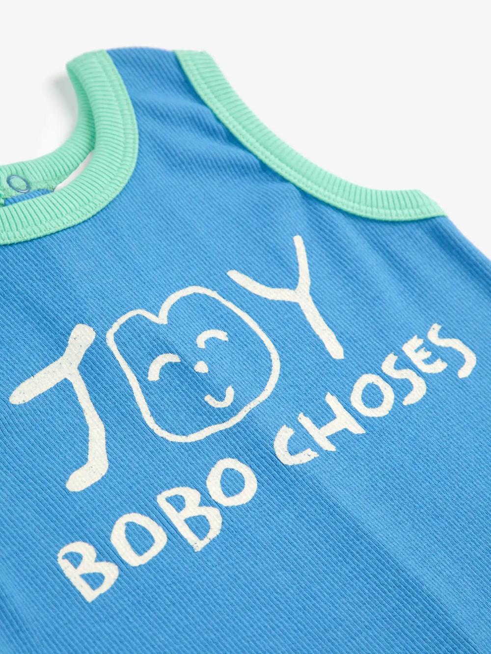 Bobo choses Smiling blue playsuit 2025