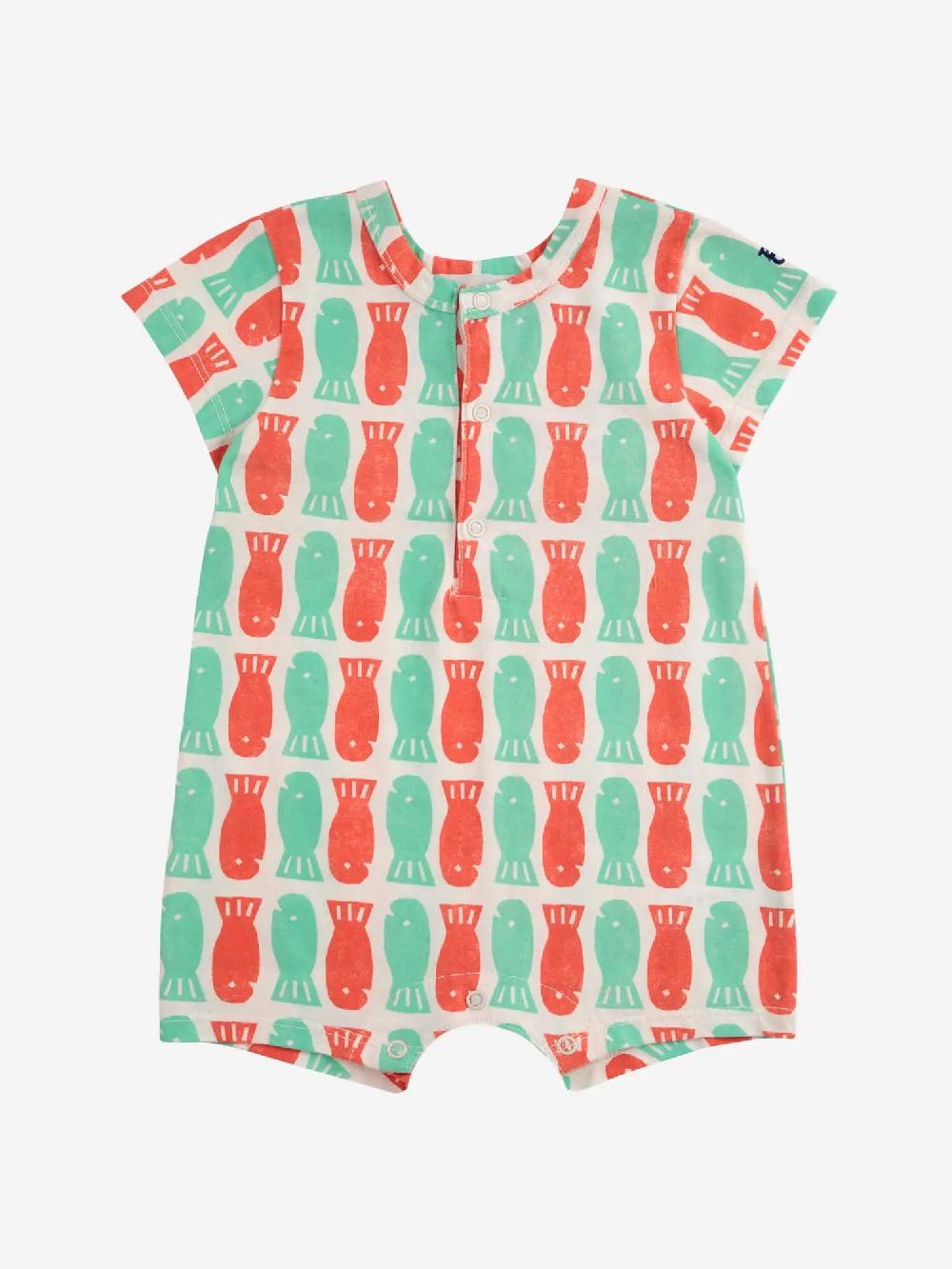 Bobo choses Lucky Fish all over playsuit En línea