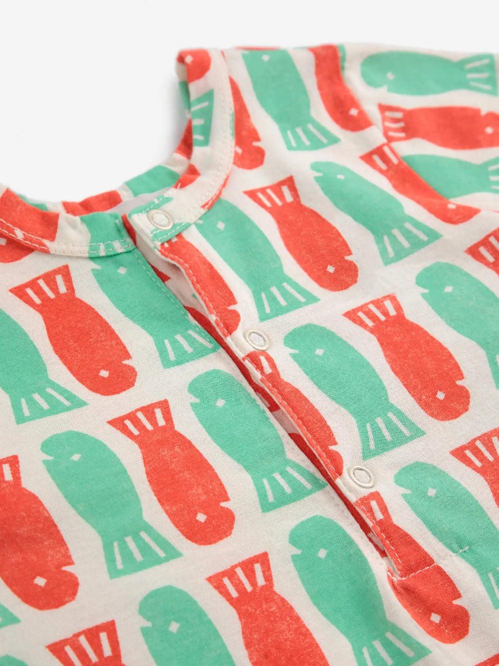 Bobo choses Lucky Fish all over playsuit En línea