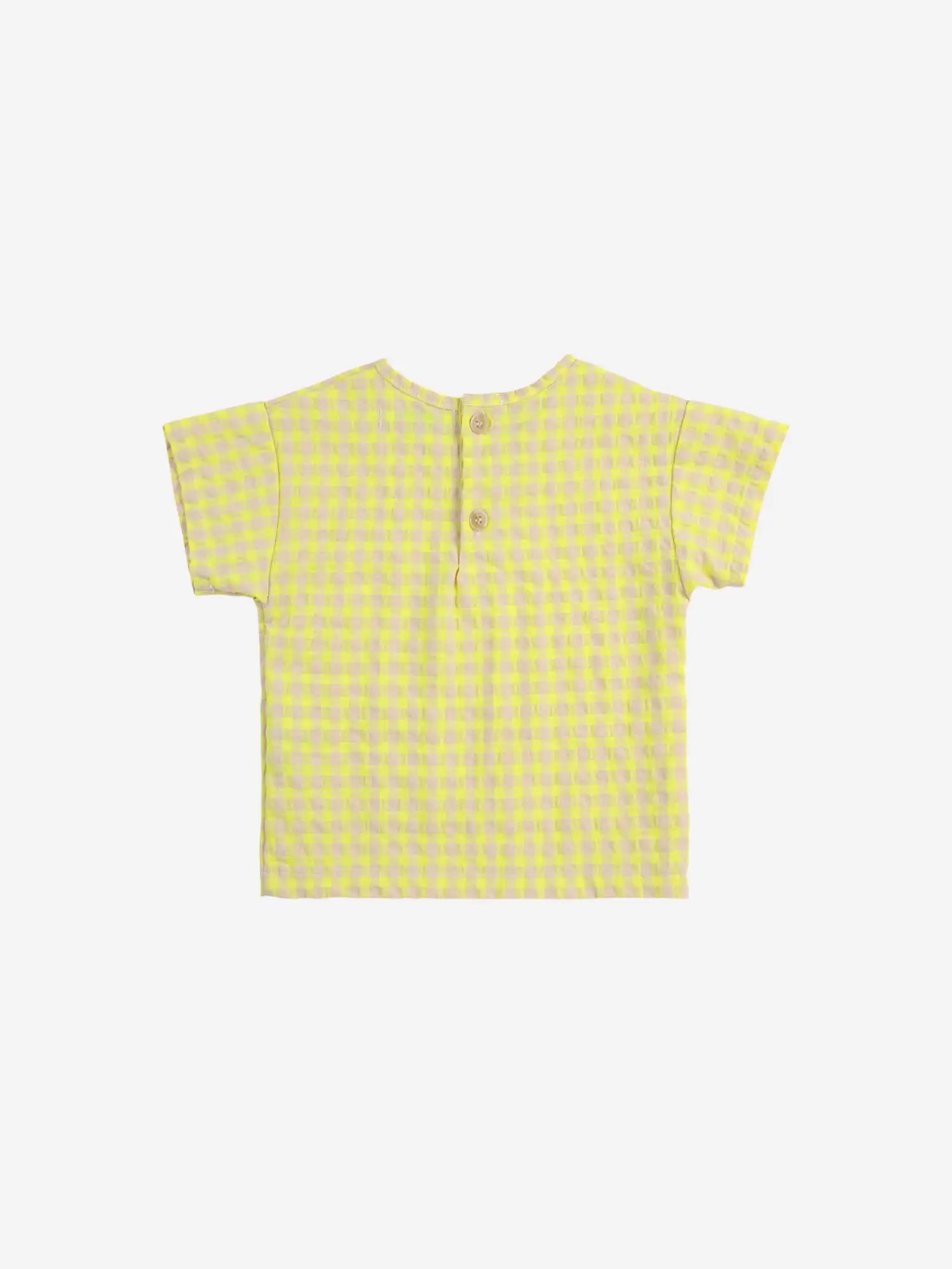 Bobo choses Vichy woven blouse Los más vendidos