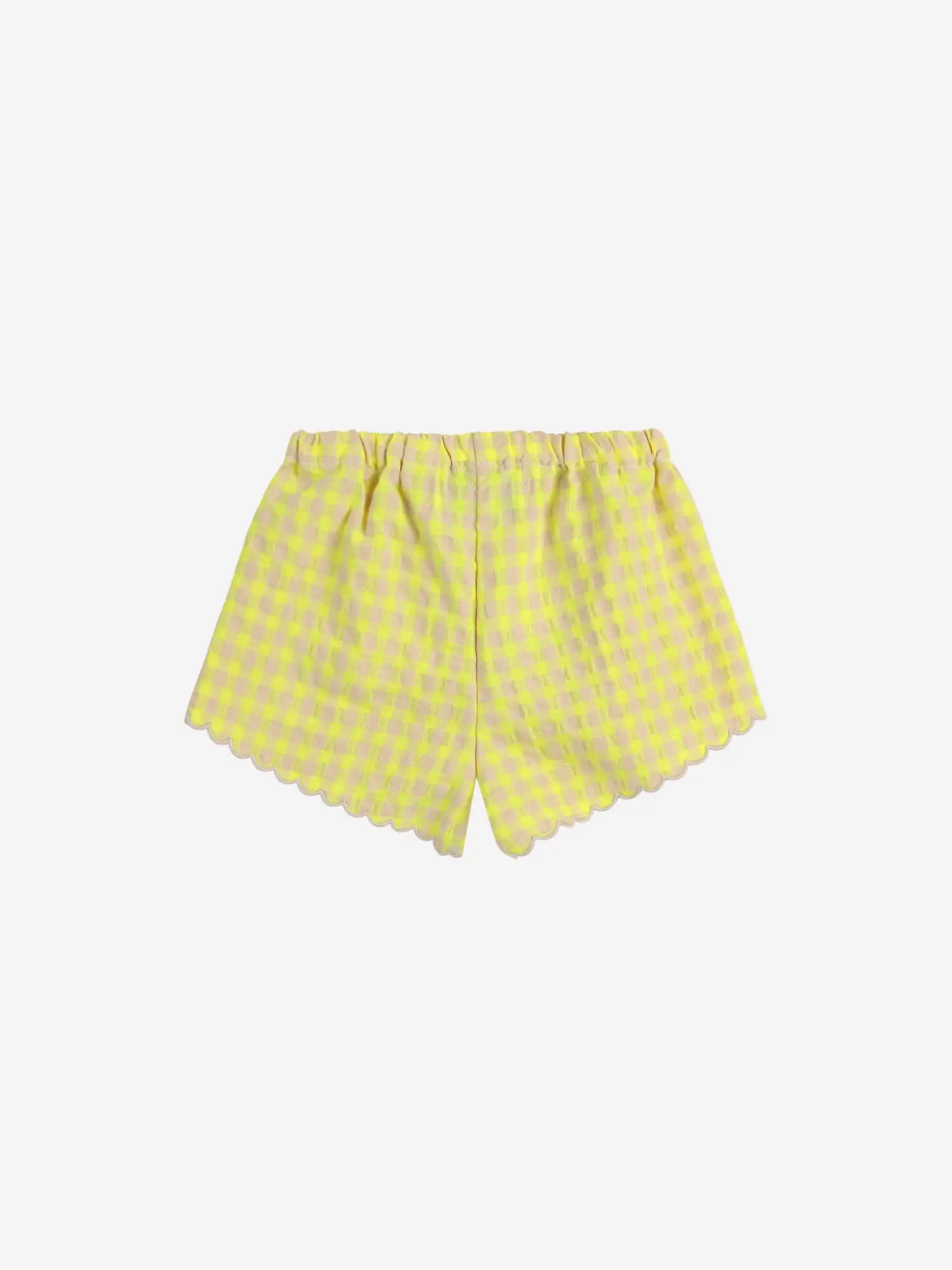 Bobo choses Vichy ruffle woven shorts Ventas relámpago