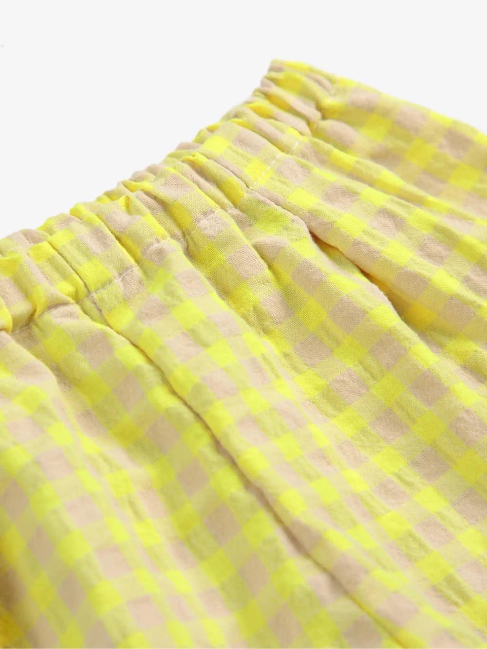 Bobo choses Vichy ruffle woven shorts Ventas relámpago