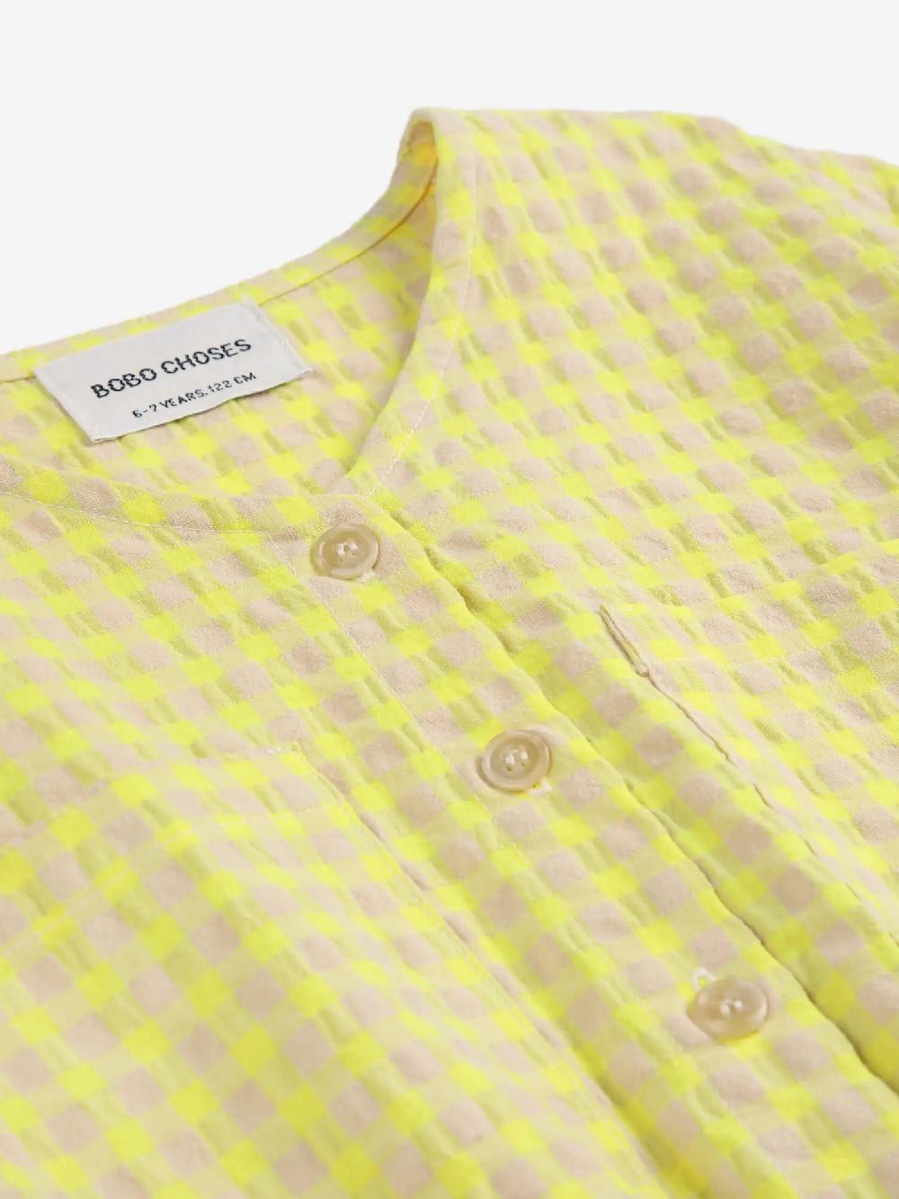 Bobo choses Vichy woven playsuit Último día