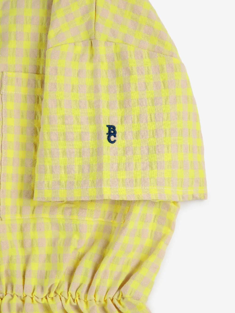 Bobo choses Vichy woven playsuit Último día
