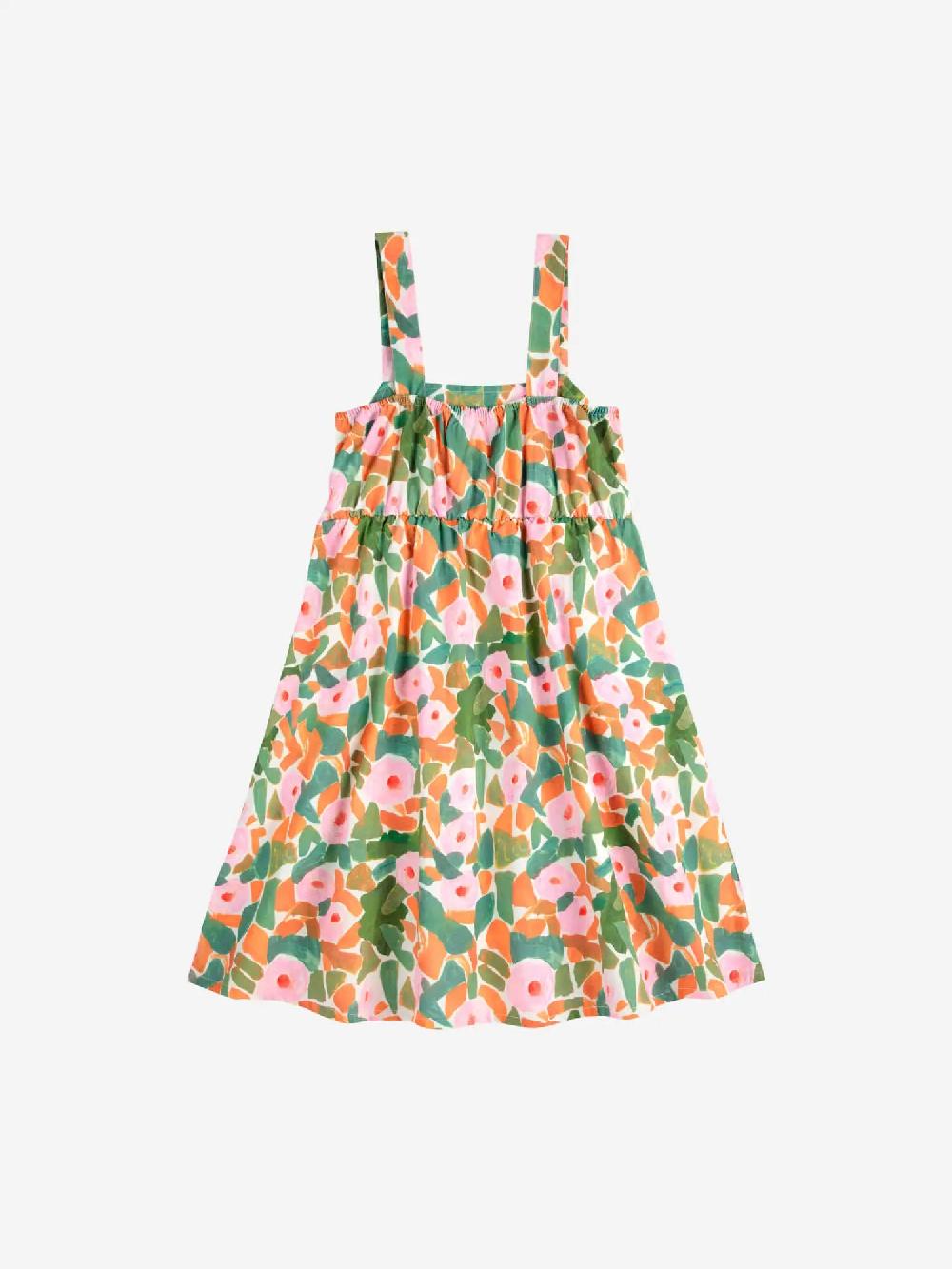 Bobo choses Floral strap dress Precio de fábrica