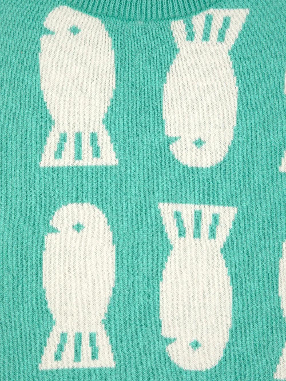 Bobo choses Lucky Fish jacquard jumper Promoción por tiempo limitado