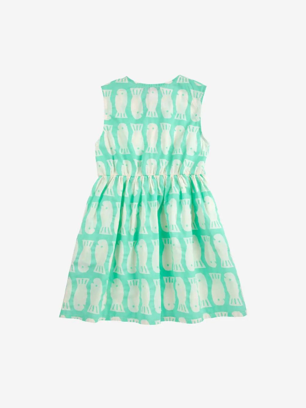 Bobo choses Lucky Fish all over sleeveless dress Oferta especial de fábrica