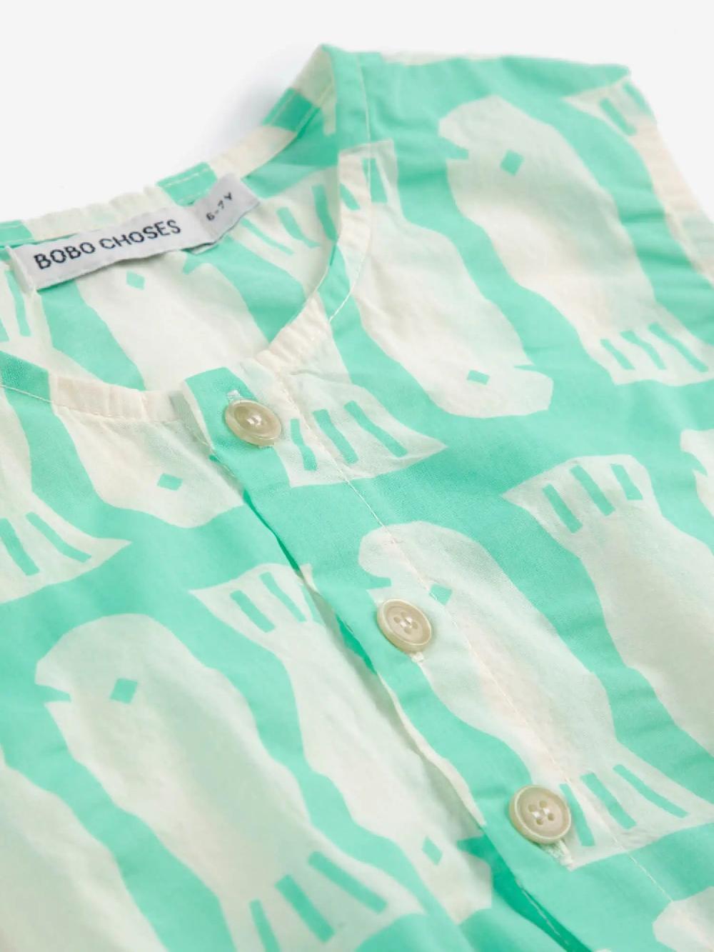 Bobo choses Lucky Fish all over sleeveless dress Oferta especial de fábrica